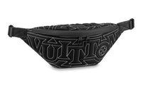 LOUIS VUITTON Discovery Leather Trim Shoulder Bag Crossbody Bag Sling Bag Fanny Pack Men's Black