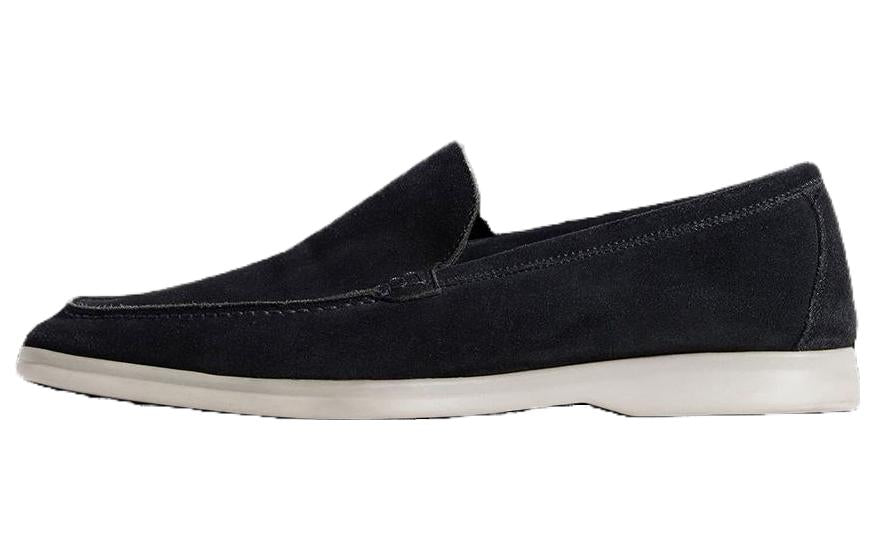 Loro Piana Summer Walk Casual Shoes Men's Black