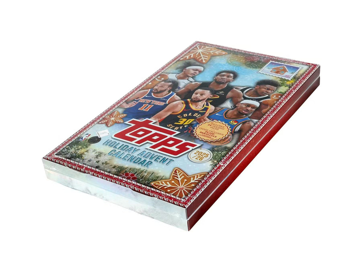 Topps Holiday Basketball 25-26 Countdown Calendar Box 887521151837