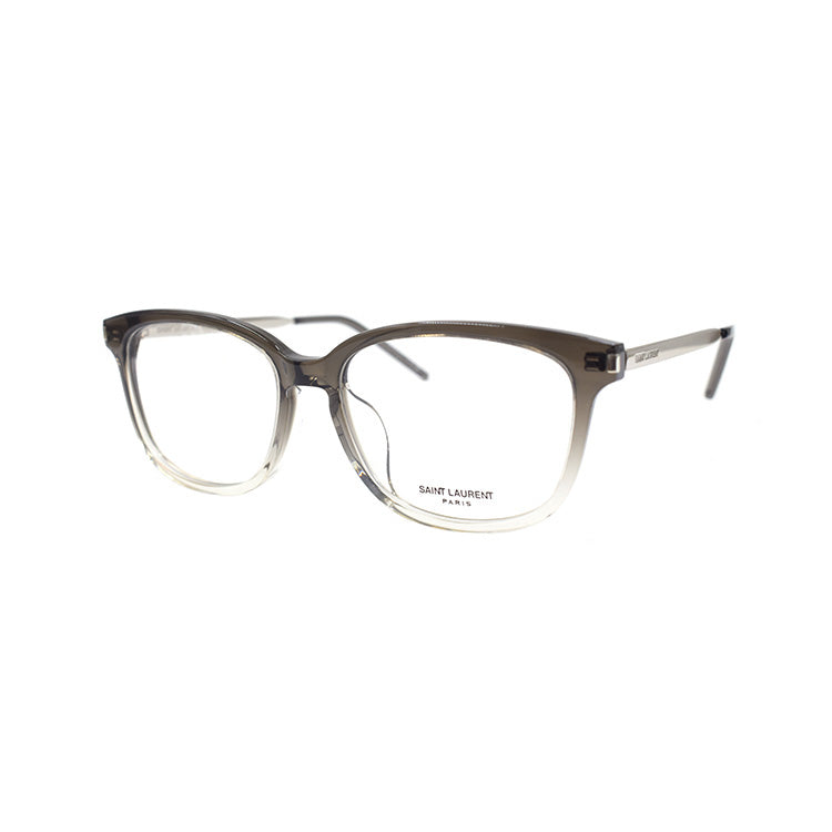 SAINT LAURENT Plate Frame Oval Optical Glasses Unisex