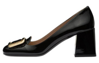 MIU MIU Chunky Heel High Heels Women's Black