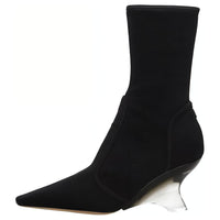 DIOR CHRISTIAN DIOR ATELIER Ankle Boots 7cm Women's Black
