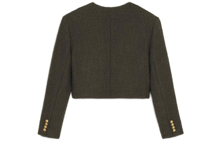 CELINE FW22 Jackets Coats Women's Dark Khaki