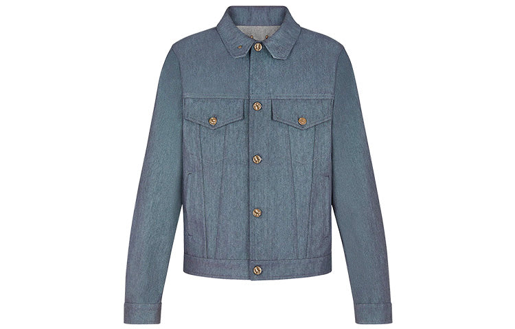 LOUIS VUITTON Jackets & Coats Men's Blue