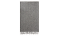 Loro Piana Knit Scarves Unisex Gray