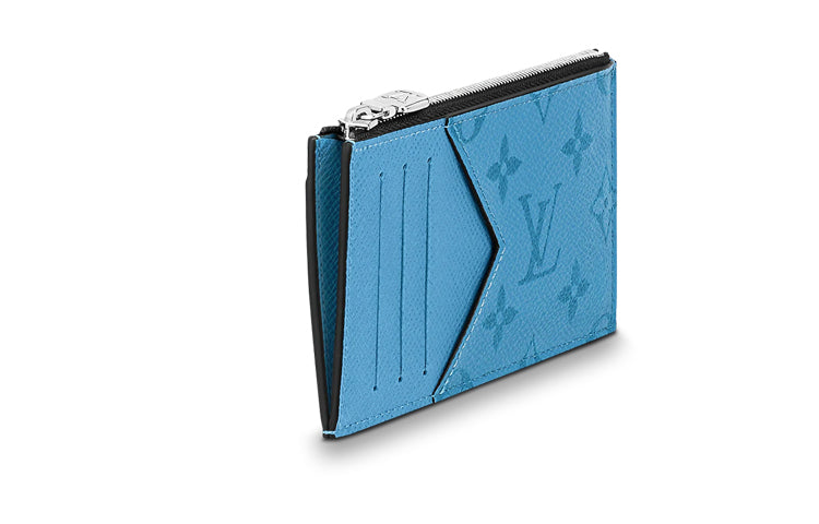 LOUIS VUITTON Coin Card Holder Denim
