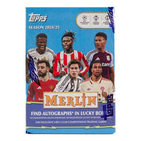 Topps Merlin Soccer 24-25 UEFA Club Competitions Blaster Box 887521144198