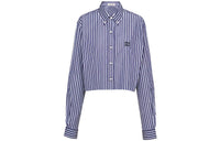 MIU MIU Striped Poplin Shirt