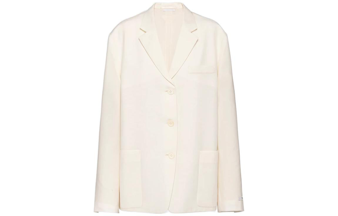 PRADA Business Suits Women's Ivory White