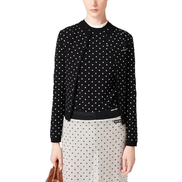 MIU MIU FW23 Knitwear Women's Black