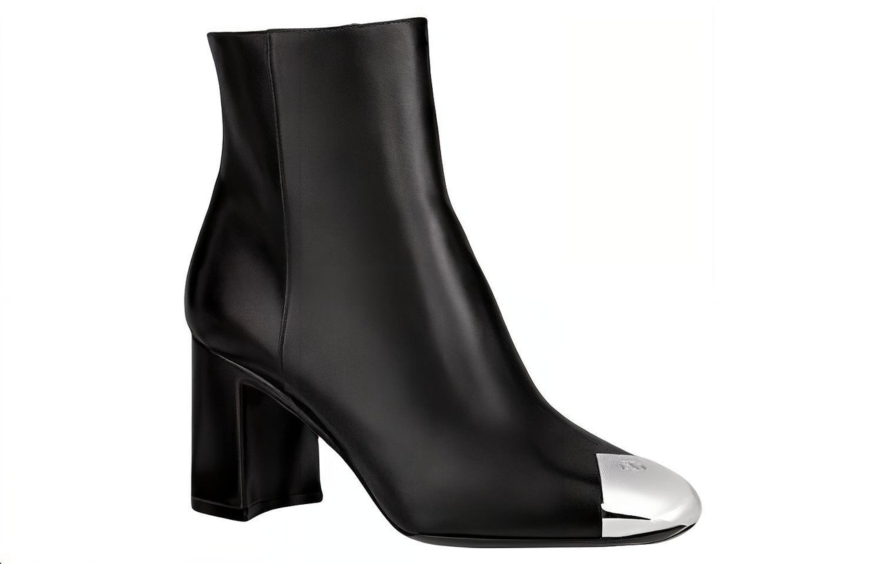 LOUIS VUITTON Ankle Boots Women's Black