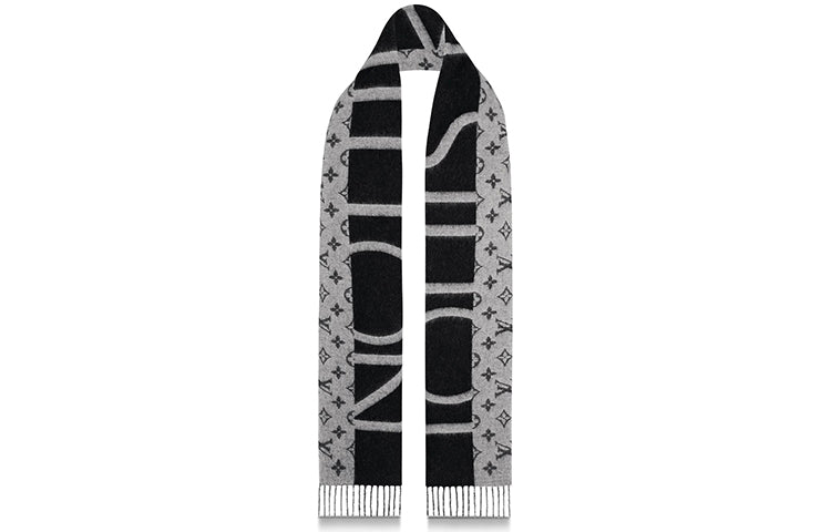 LOUIS VUITTON Monogram Split Scarf