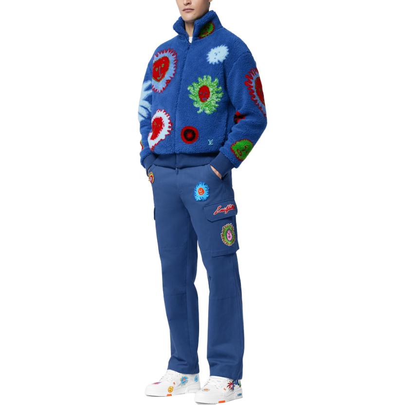 LOUIS VUITTON x Yayoi Kusama SS23 Jackets Coats Men's Blue