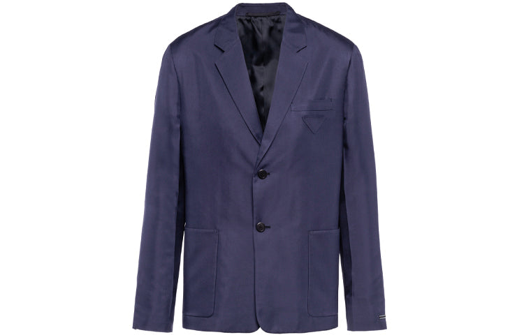 PRADA Business Suits Coats Men's Blue
