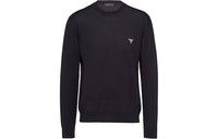 PRADA Logo Embroidered Crewneck Jumper