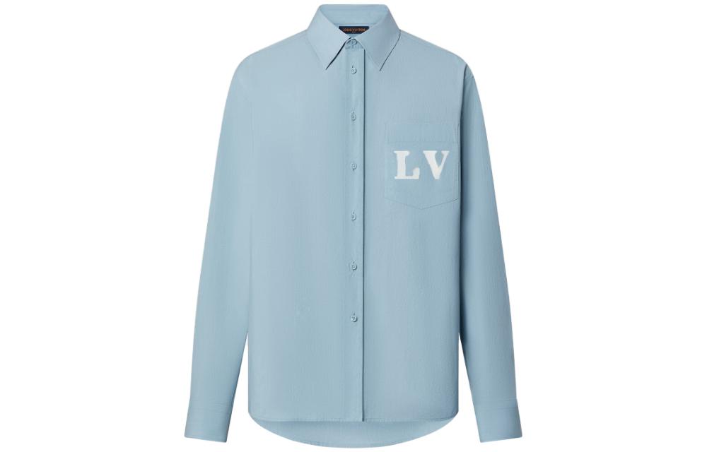LOUIS VUITTON SS23 Shirt Men's Blue