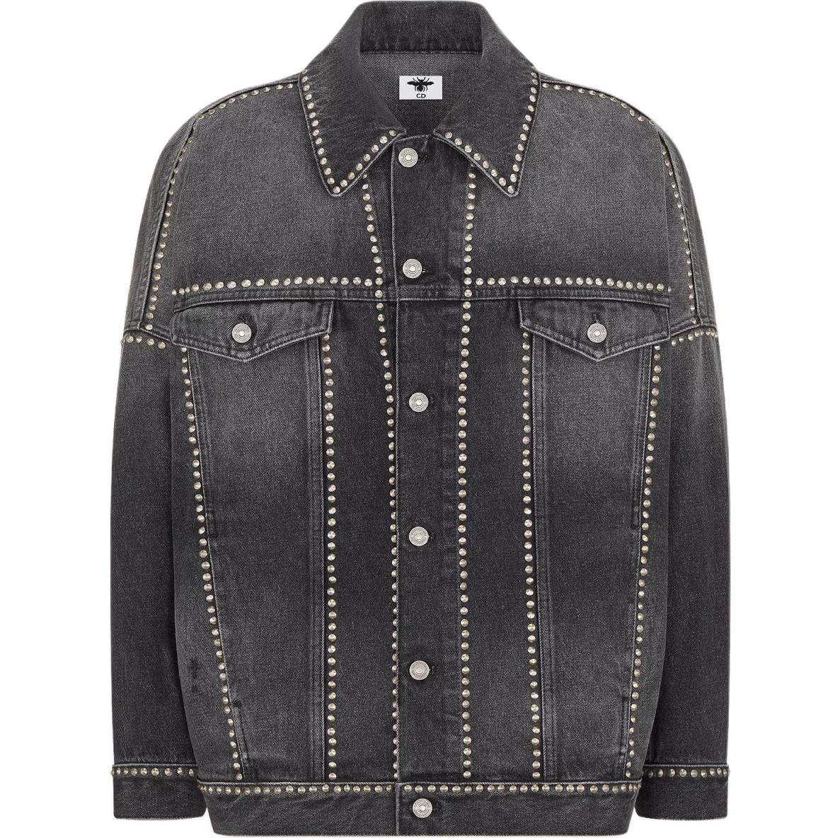DIOR SS25 Denim Jacket Women's Black