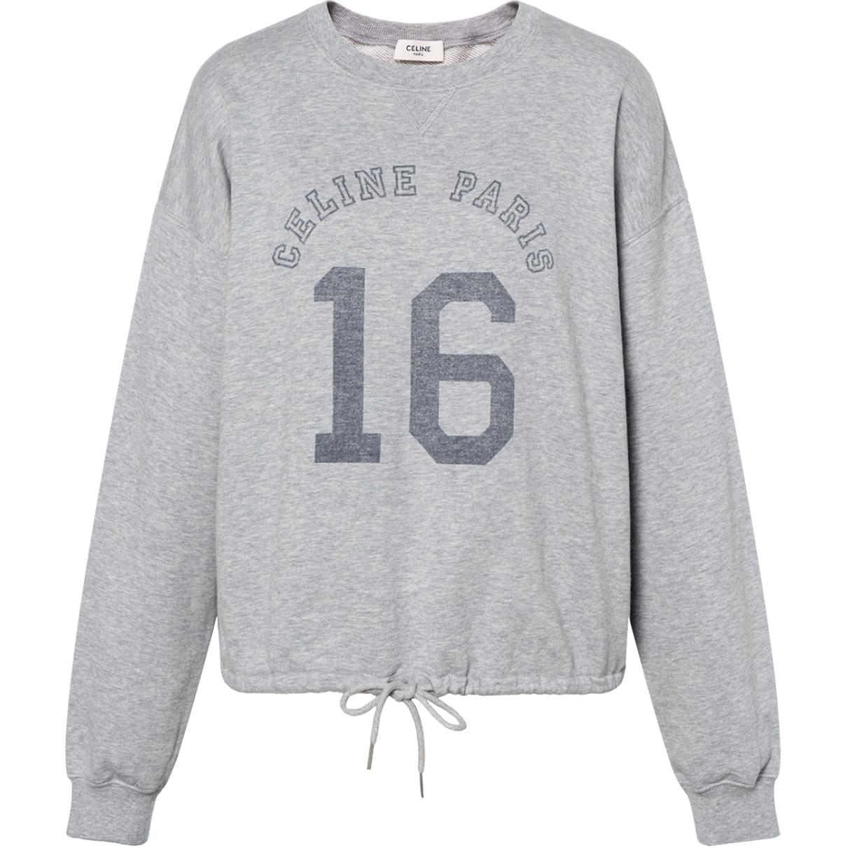 CELINE FW21 Sweatshirt Women's Gray