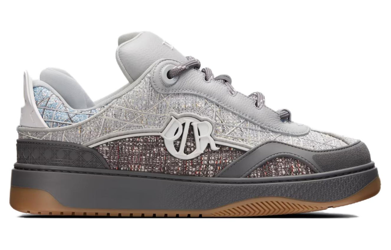 DIOR B9S Skater Tweed Deep Gray Blue Numbered