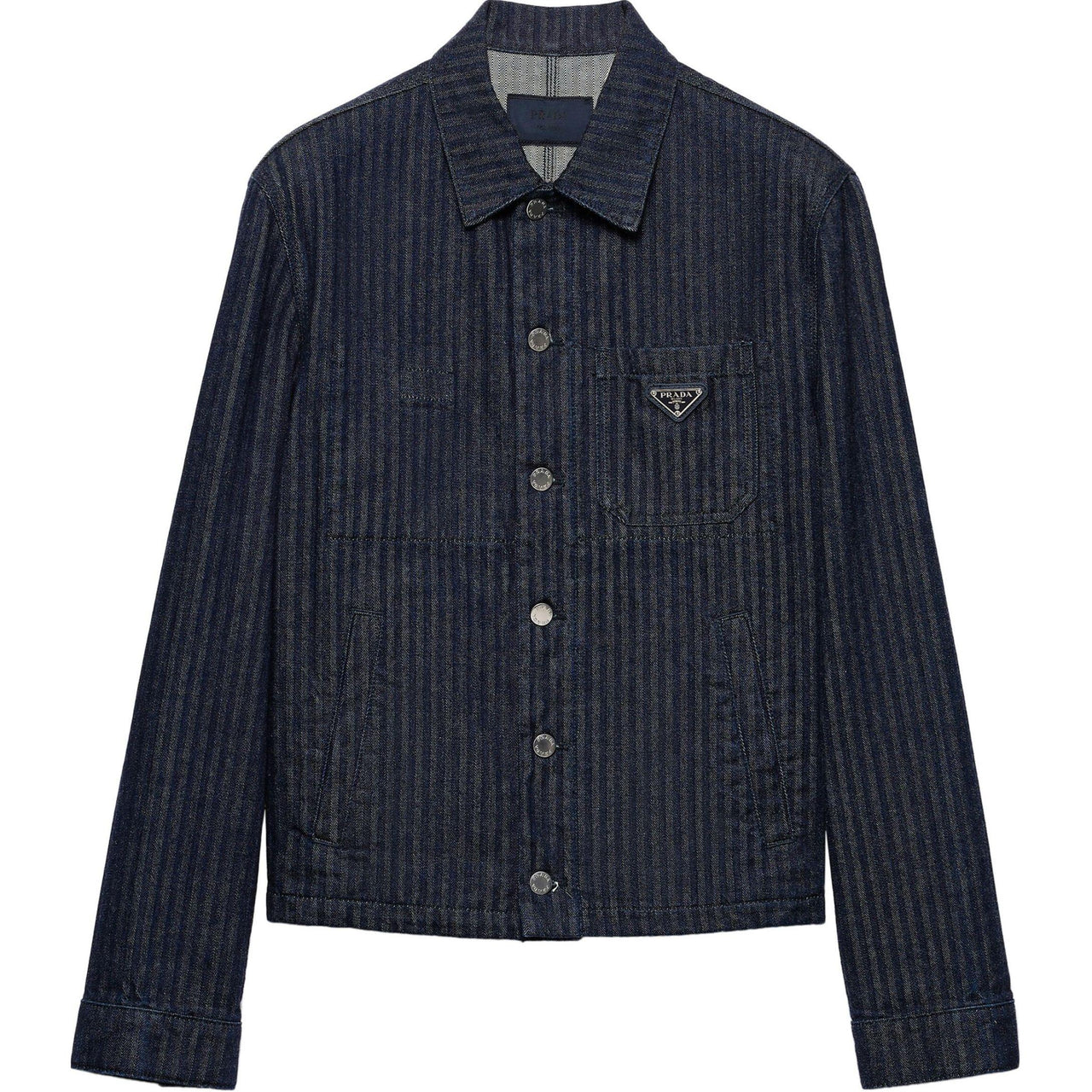 PRADA Chevron Denim Jacket