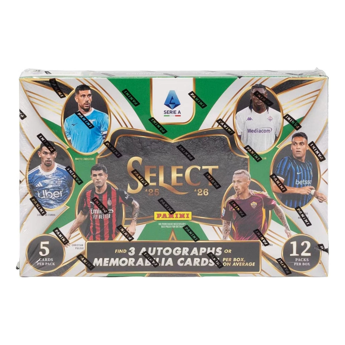 Panini Select Soccer 25-26 Serie A Hobby Box 746134193477