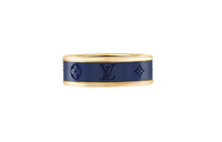 LOUIS VUITTON Les Gastons Vuitton Small Ring Yellow Gold And Titanium