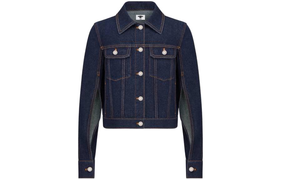 DIOR SS22 Denim Jacket Women's Blue