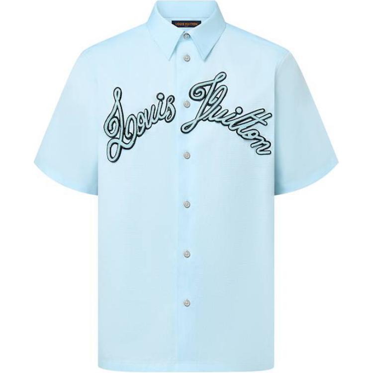 LOUIS VUITTON SS24 Shirt Men's Blue