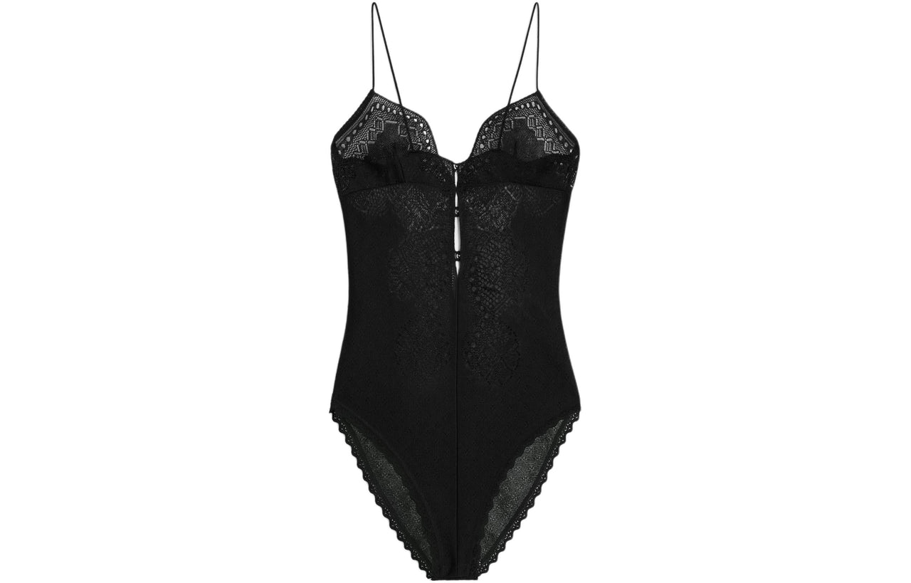 CELINE Lingerie Bodysuit In Silk