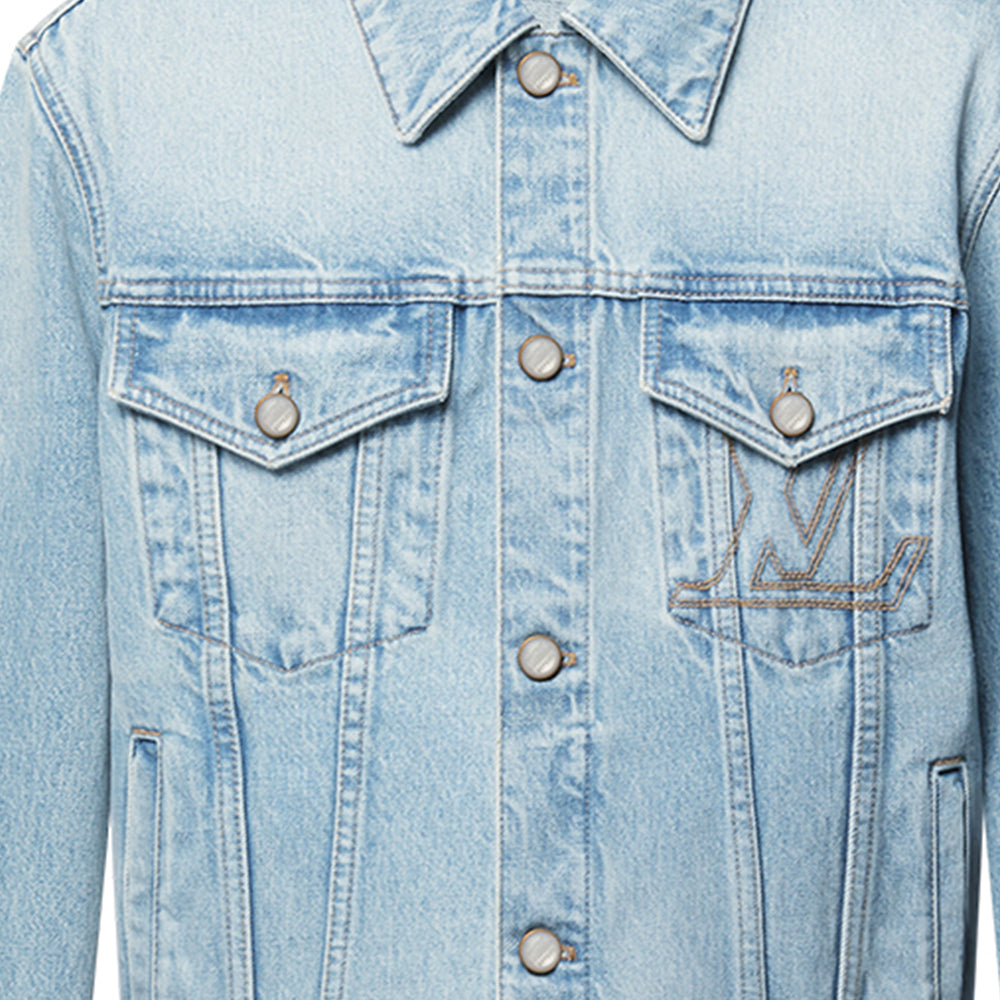 LOUIS VUITTON Denim Trucker Jacket