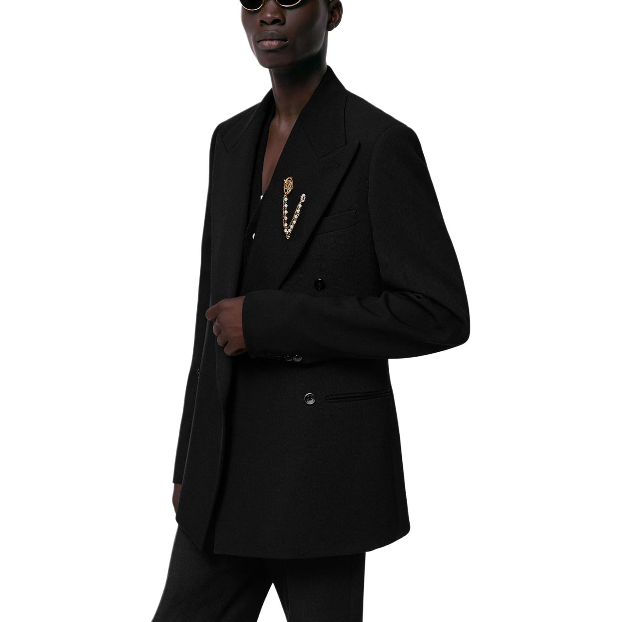 LOUIS VUITTON SS24 Business Suits Coats Men's Black