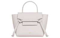 CELINE Grained Calfskin Catfish Bag Fanny Pack Handbag Shoulder Bag Crossbody Bag Women's White