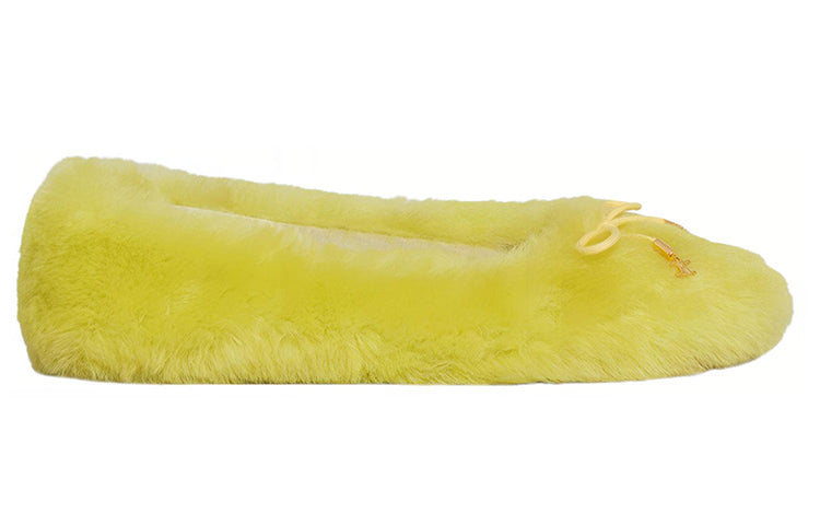 CELINE Casual Single Shoes Women's Yellow