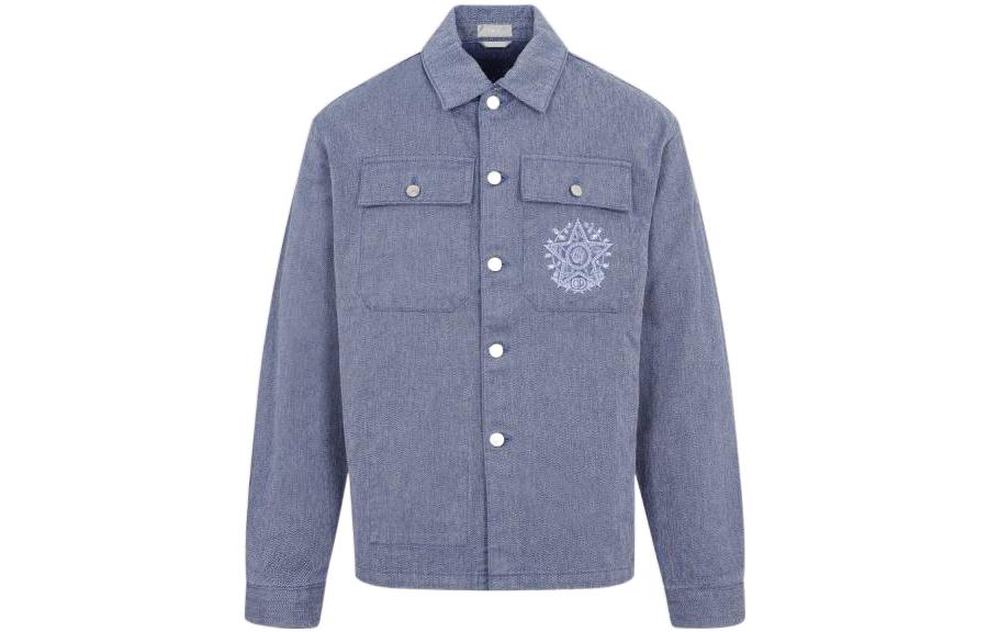 DIOR Dior Quarterly New Products FW22 Jackets Coats Men's Blue