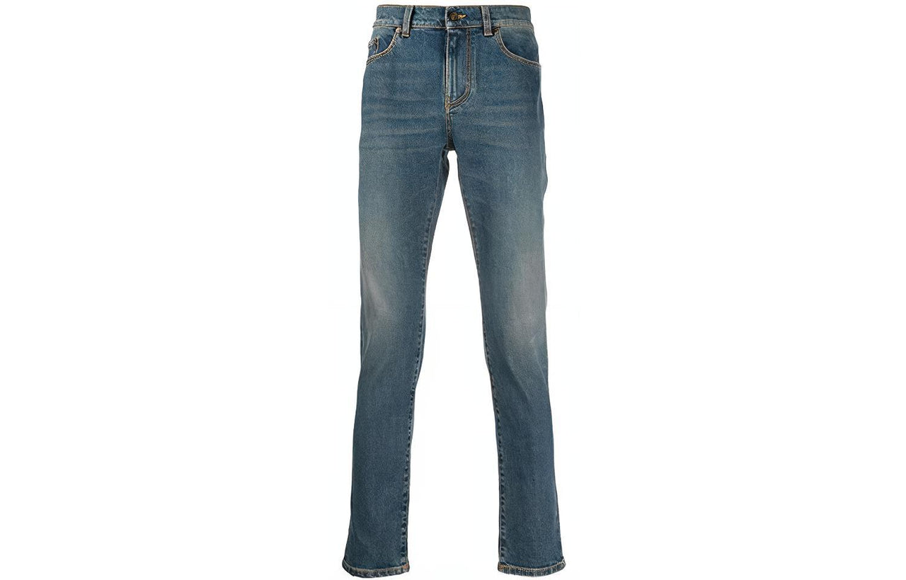 SAINT LAURENT Jeans Men Blue