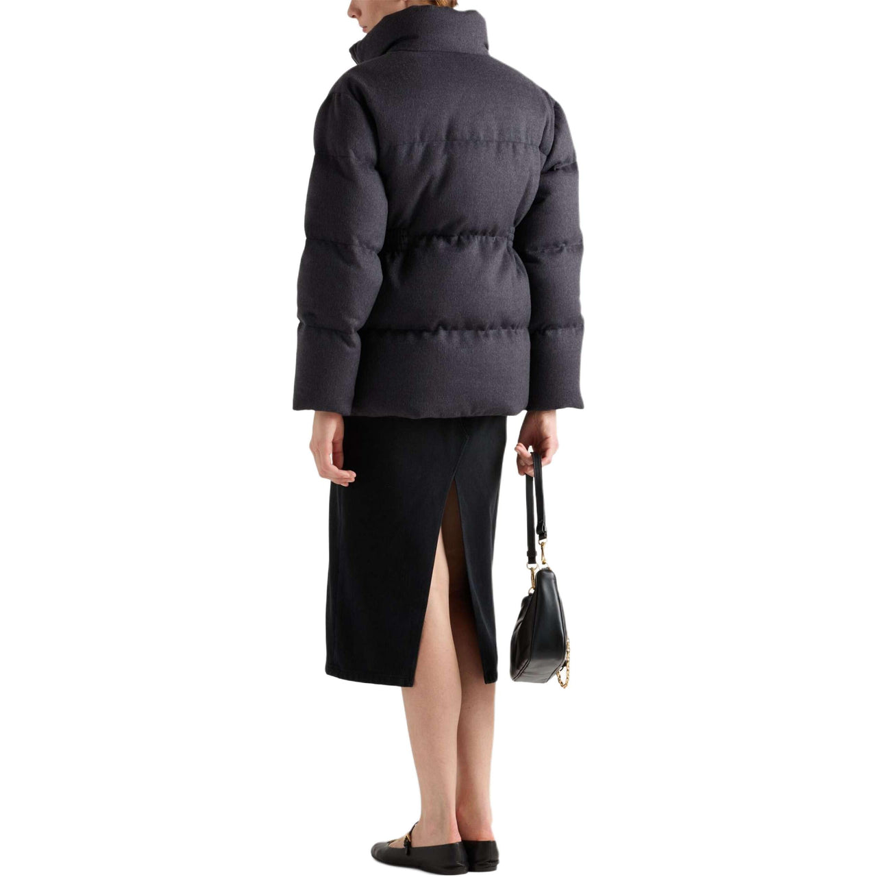 PRADA Flannel Down Jacket