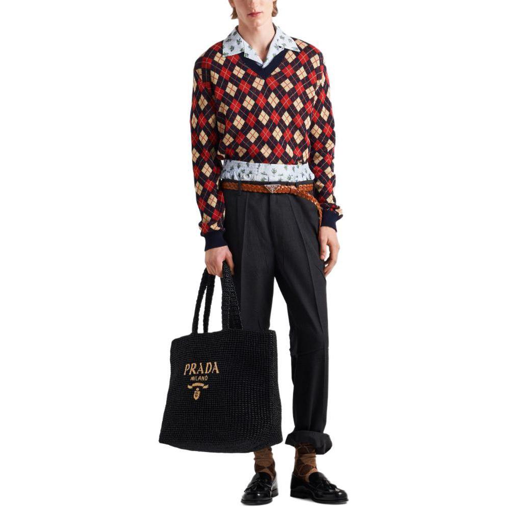 PRADA SS24 Knitwear Men's Multicolor