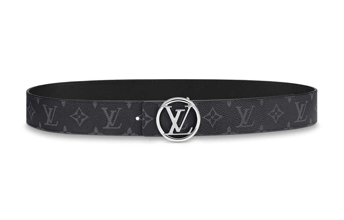 LOUIS VUITTON Circle Leather Belts Men