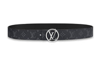 LOUIS VUITTON Circle Leather Belts Men