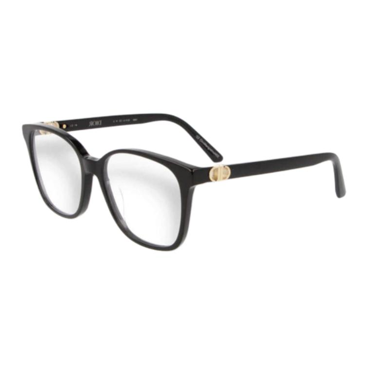 DIOR Acetate Cat Eye Eyeglass Frames Men's Black
