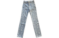 CHANEL 23 Fall Winter New Arrivals Jeans Women's Blue