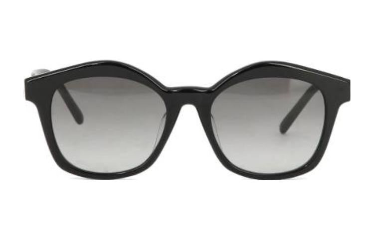 LOEWE Acetate Irregular Shape Sunglasses Women's Black