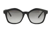 LOEWE Acetate Irregular Shape Sunglasses Women's Black