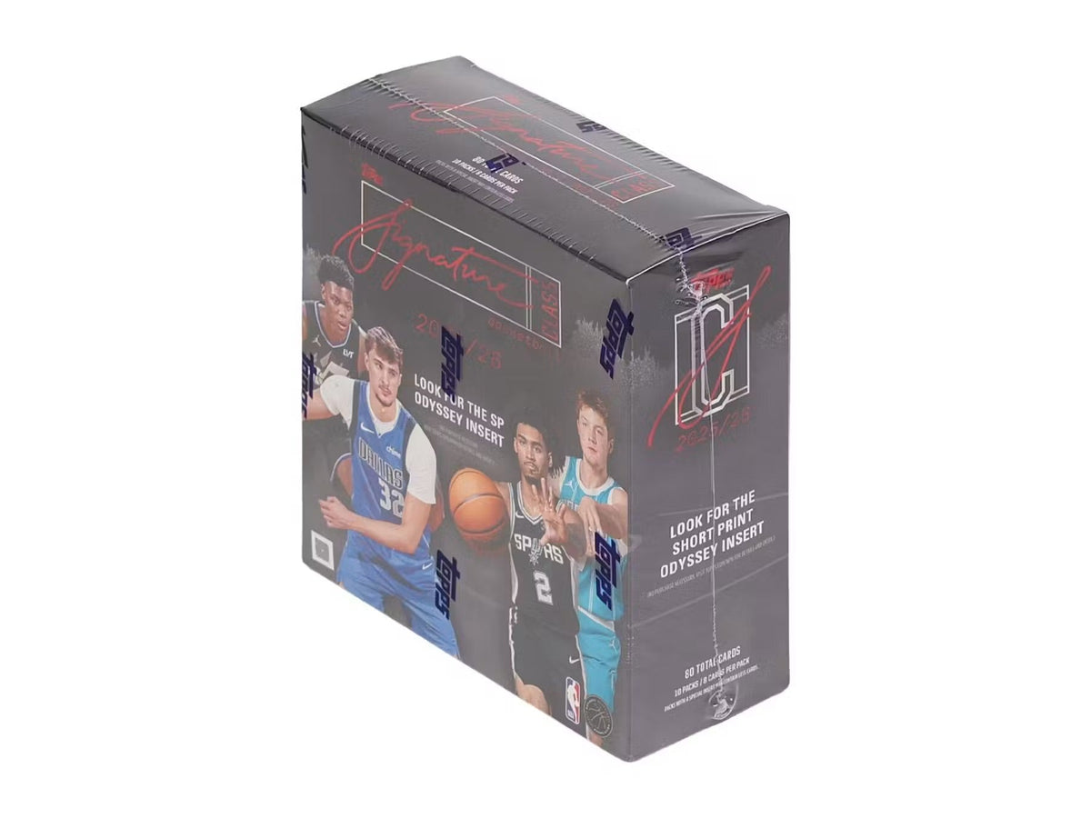 Topps Signature Class Basketball 25-26 Mega Box 887521154609