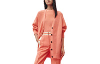 HERMES SS23 Cashmere Sweaters Women's Joy Orange