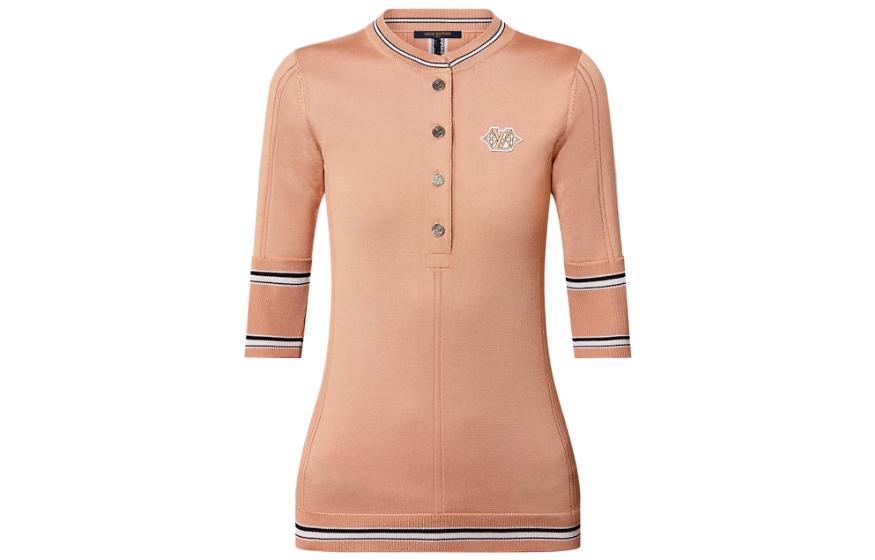LOUIS VUITTON FW23 Shirt Women's Apricot Yellow