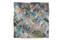 HERMES Silk Scarves Unisex Multicolor