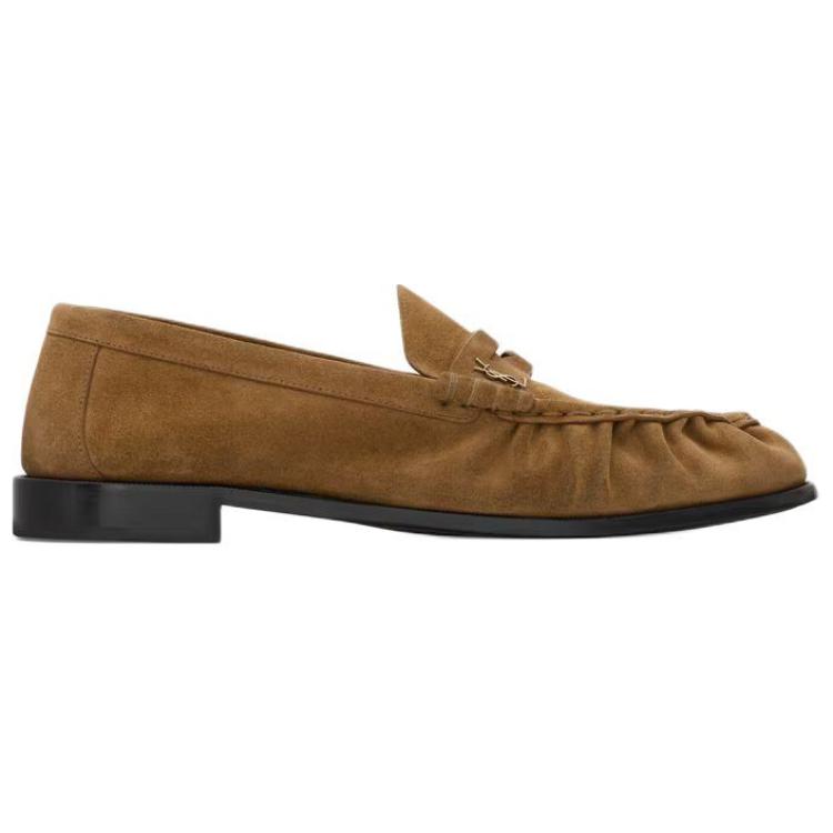 SAINT LAURENT Le Loafer Loafers Men's Brown