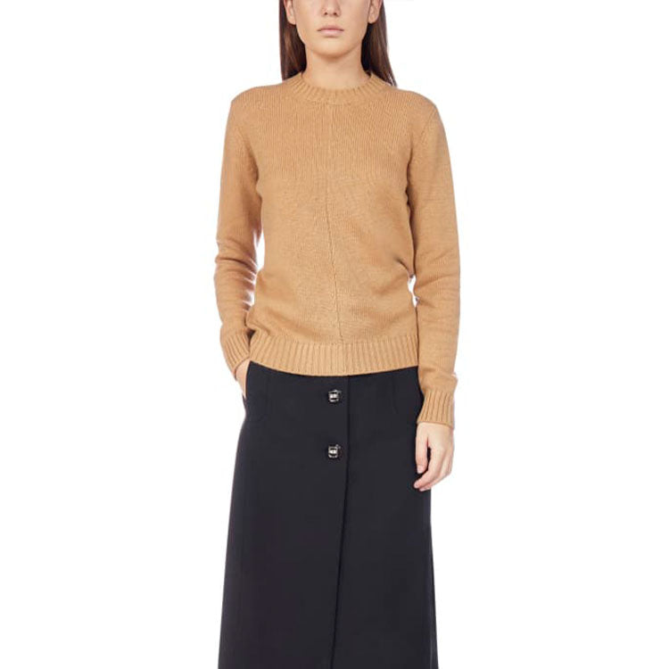 PRADA Cashmere Sweaters Women's Camel