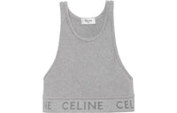 CELINE Tank Tops Women's Gray